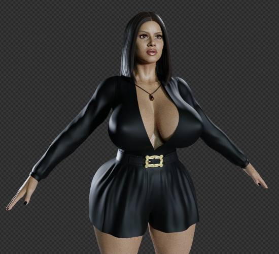 写实建模再突破！GTA6女主身姿出众 独特气质圈粉无数